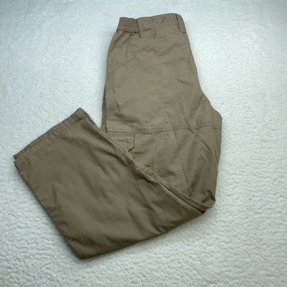 5.11 Tactical‎ Series Cargo Pants Mens 34x30 Fits 32x28Tan Ripstop Work Utility
